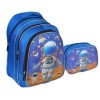 SYG Erkek Çocuk 3 Bölmeli Örümcek Adam Figürlü Okul Sırt Çantası 13SYG12-astronot
