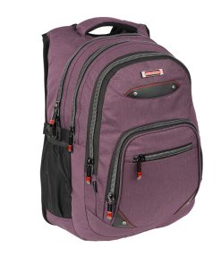 5 Bölmeli Suya Dayanıklı Ergonomik Okul Sırt Çantası 2225-mor