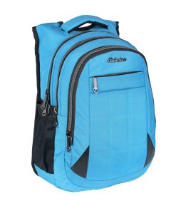 4 Bölmeli Suya Dayanıklı Ergonomik Okul Sırt Çantası 2227-mavi