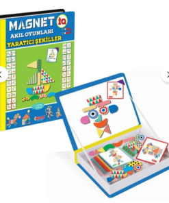 DIYTOY Manyetik Magnet Iq Akıl Oyunları Yaratıcı Şekiller Manyetik Puzzle