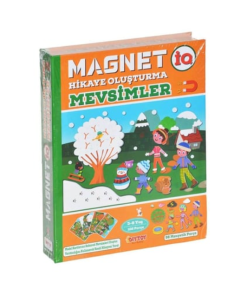 DIYTOY Manyetik Magnet Iq Hikaye Oluşturma Mevsimler